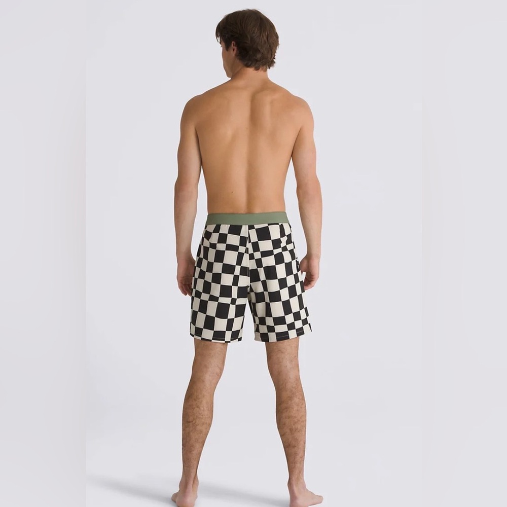 Men's Vans Daily Check Checkerboard Boardshorts - NWT 36 - Picture 2 of 13